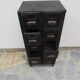Workshop furniture with antique metal drawers
