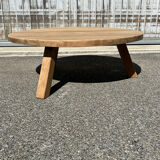 Solid oak coffee table