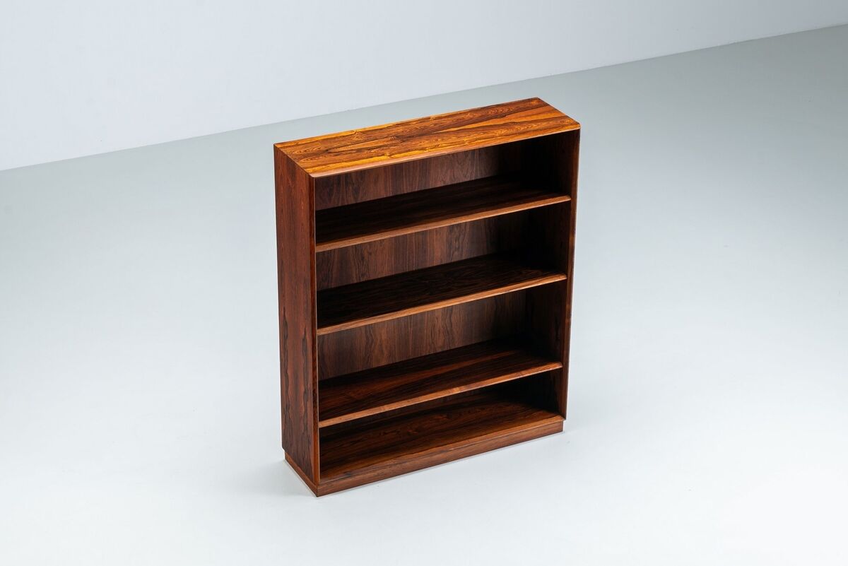 Ejvind Johansson bookcase in rosewood Ivan Gern Denmark 1960