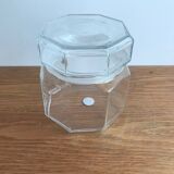 Vintage arcoroc octime model hermetic glass jar