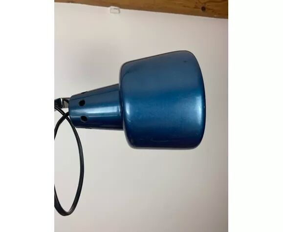 Rolly chandelier 3 blue adjustable spots, 70s