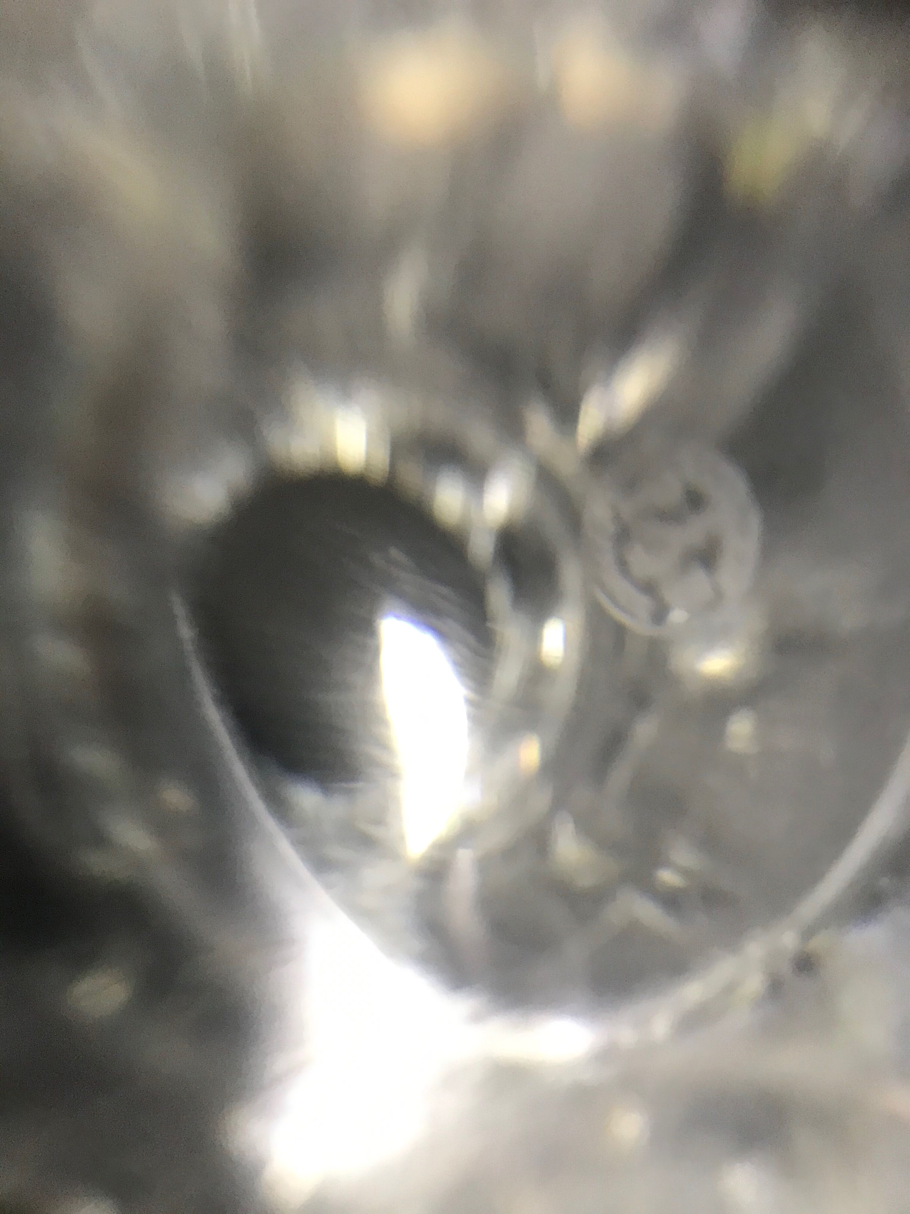 Model edith vase, cut crystal  baccarat