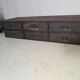Antique workshop drawer unit from the 1920s.
