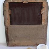 Old wooden mirror