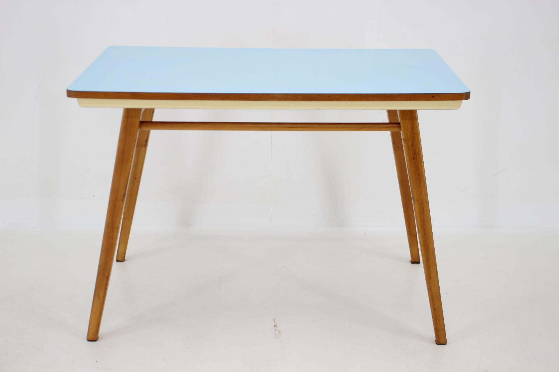 1960s Wood and Umakart Dining Table by Nový Domov, Czechoslovakia