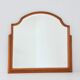 Antique bevelled mirror vintage 1930s