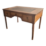 Louis Philippe desk with turned legs