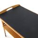mid century modern wooden Trolley with removable tray