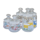 Set of 5 glass spice jars