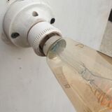 Art deco porcelain ceiling lamp