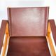Karl Heinz Bergmiller For Escriba, Pair of Safari Leather Armchairs and Matching Coffee Table