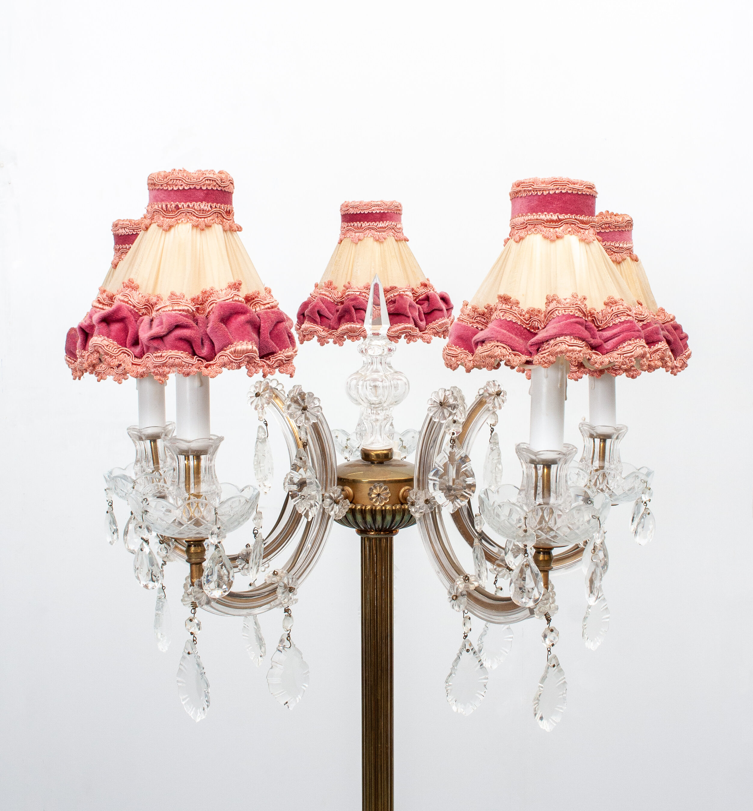 Louis XV style floor lamp, 1960s, France