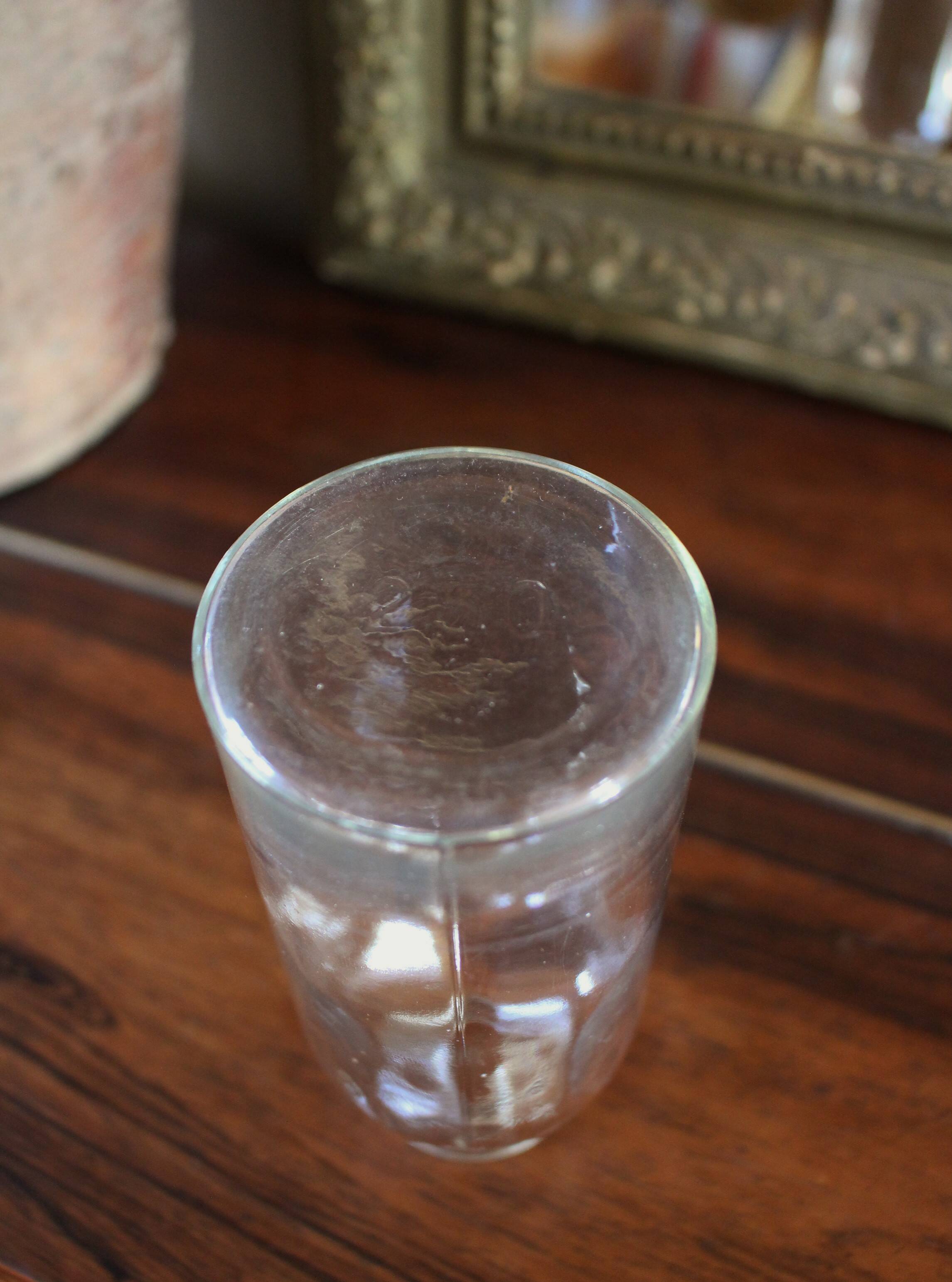 Vase Flacon en verre transparent Déco Détournement