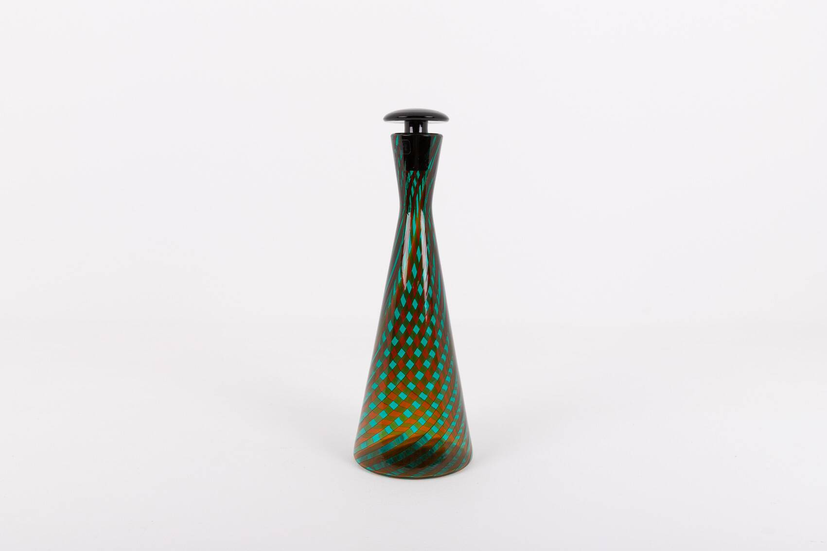 VeArt Murano Glass Decanter, 1980’s Italy