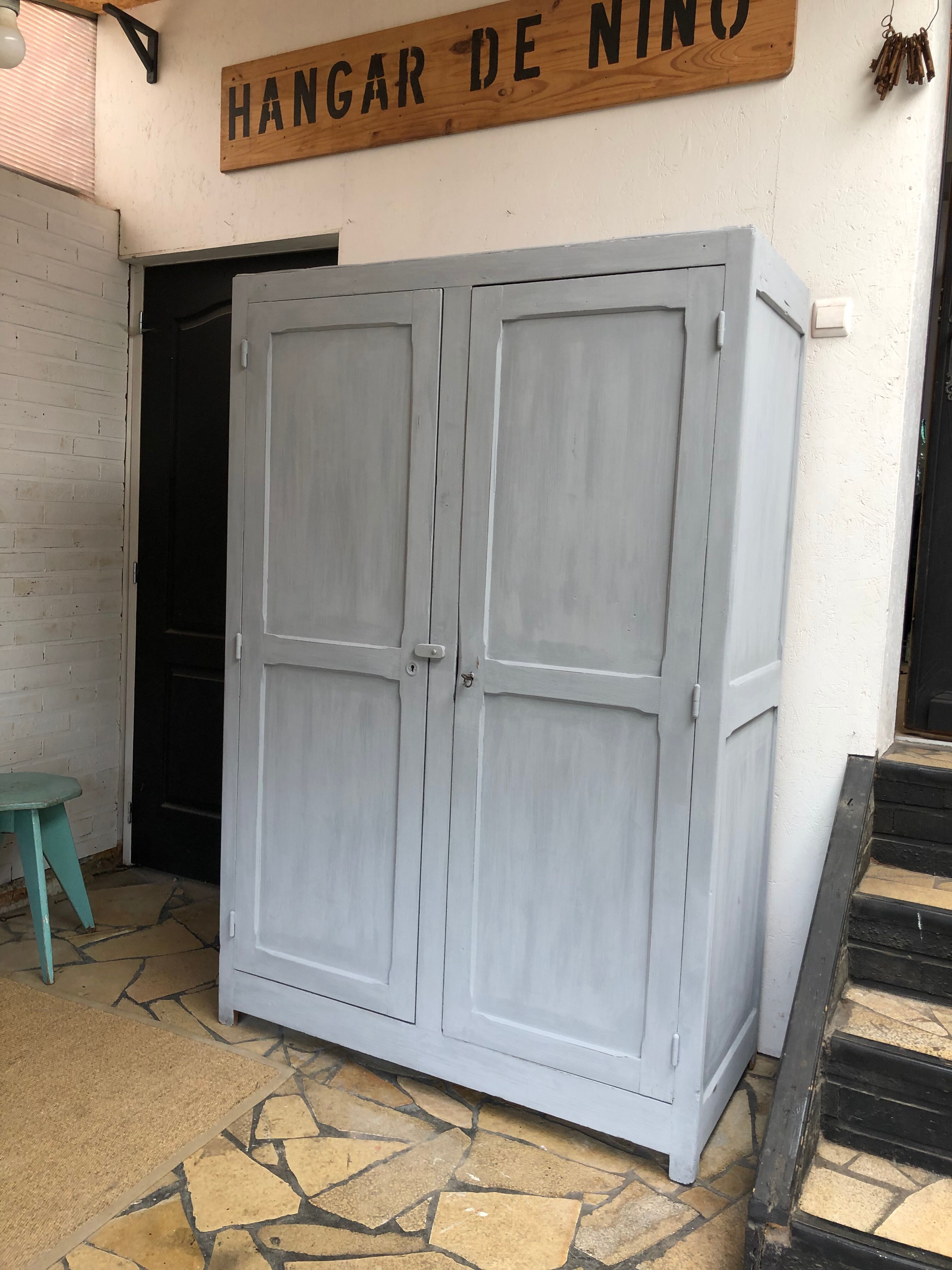 Vintage wooden cabinet