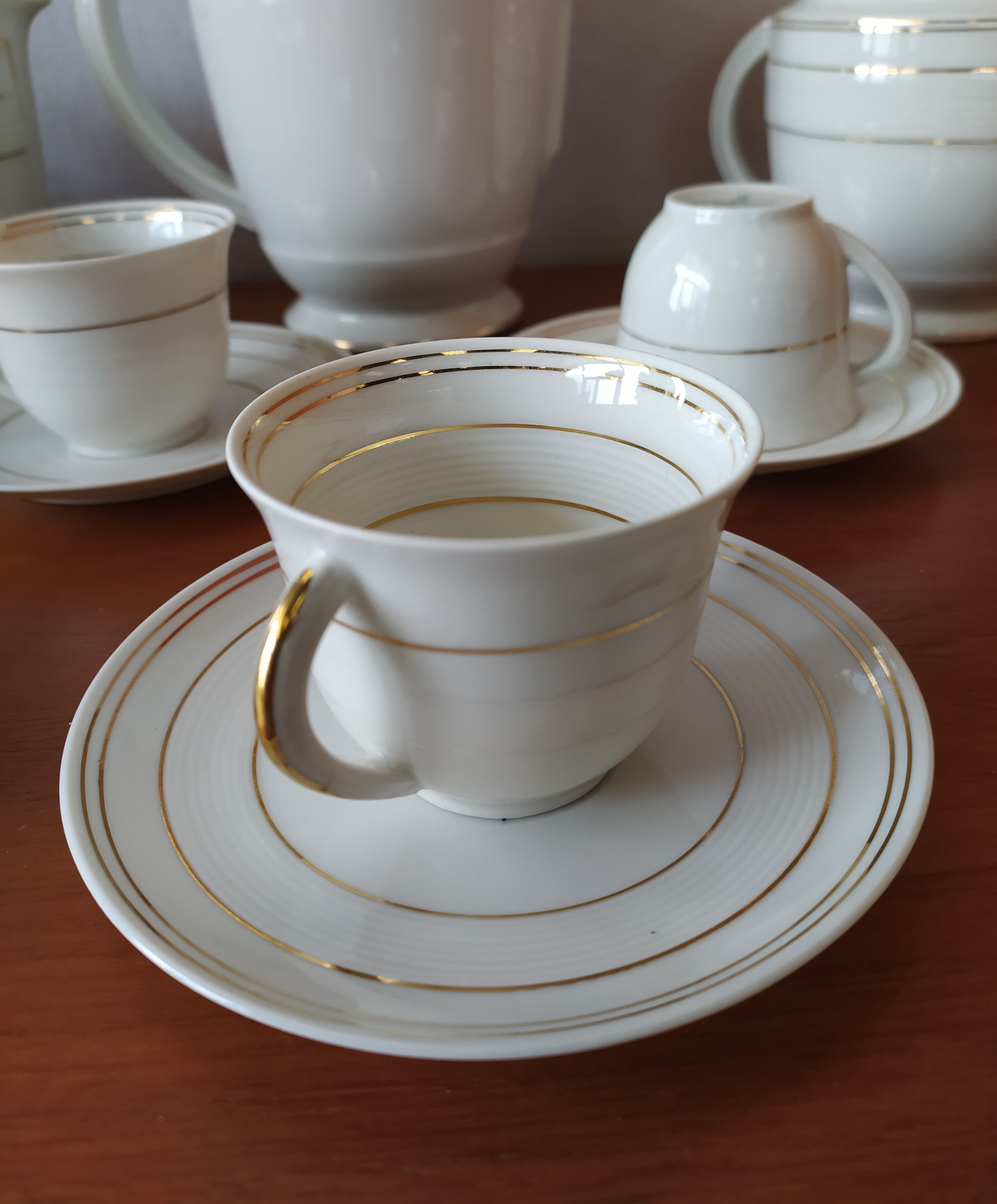 Coffee service or tea 50s Charles Ahrenfeldt