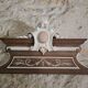 Old cornice in French neoclassical Louis XVI style.