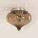Lampe de plafond 'drop' de dijkstra, années 1970 | 30 cm