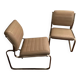 Fauteuils vintage cuir