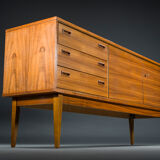 Buffet vintage en noyer, années 1960