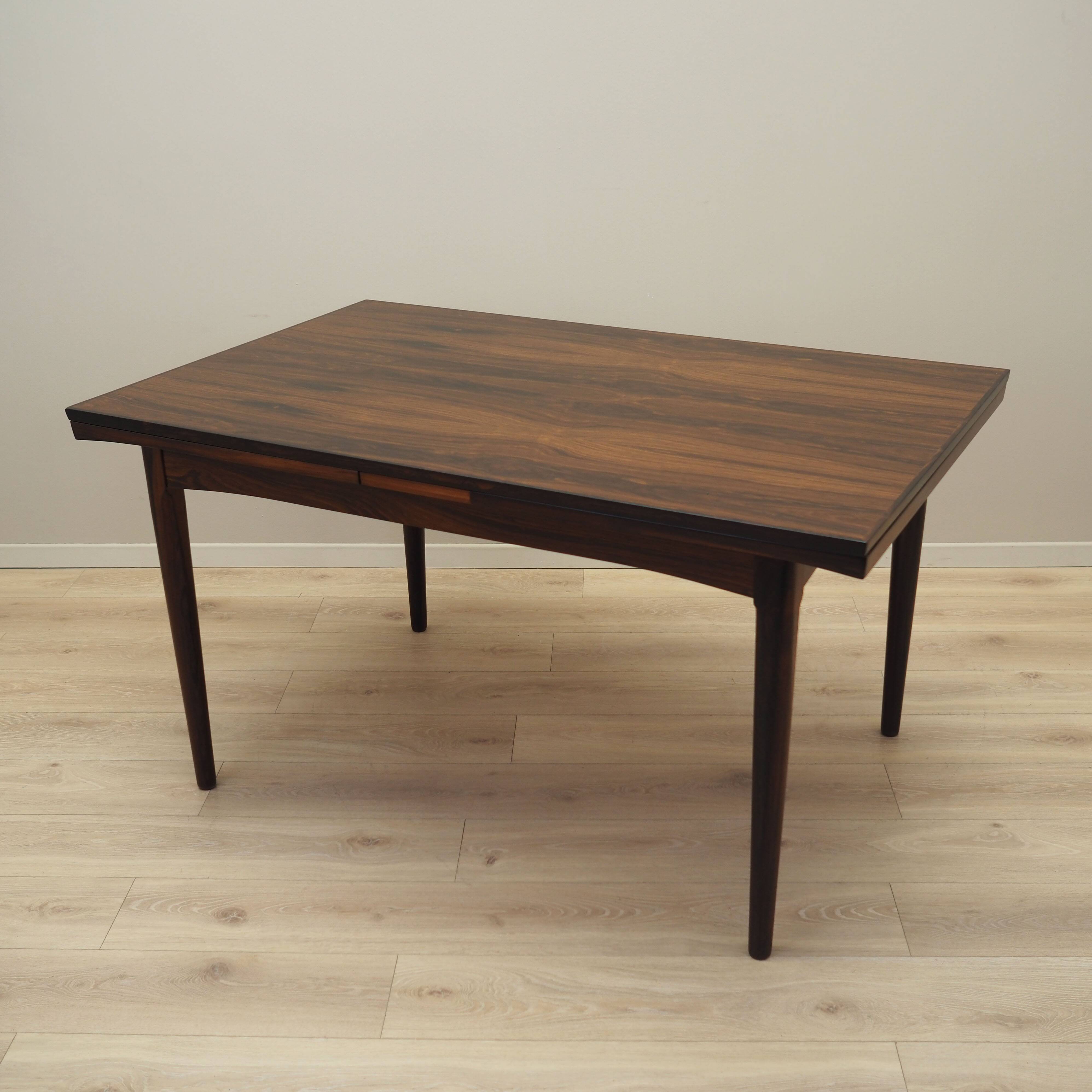 Rosewood table, Danish design, 1970s, production: Denmark