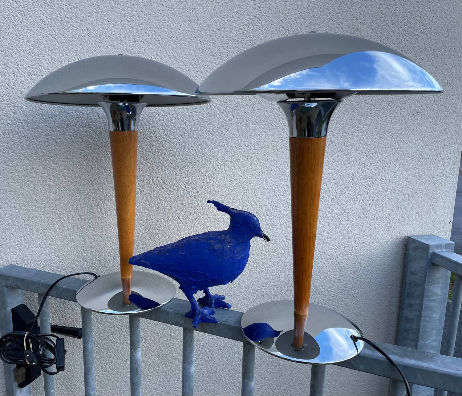 Paire de lampes paquebot vintage 90’