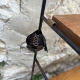 60s style modular self-supporting shelf, string tornado style