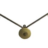 Metal coat rack 5 hooks 50s