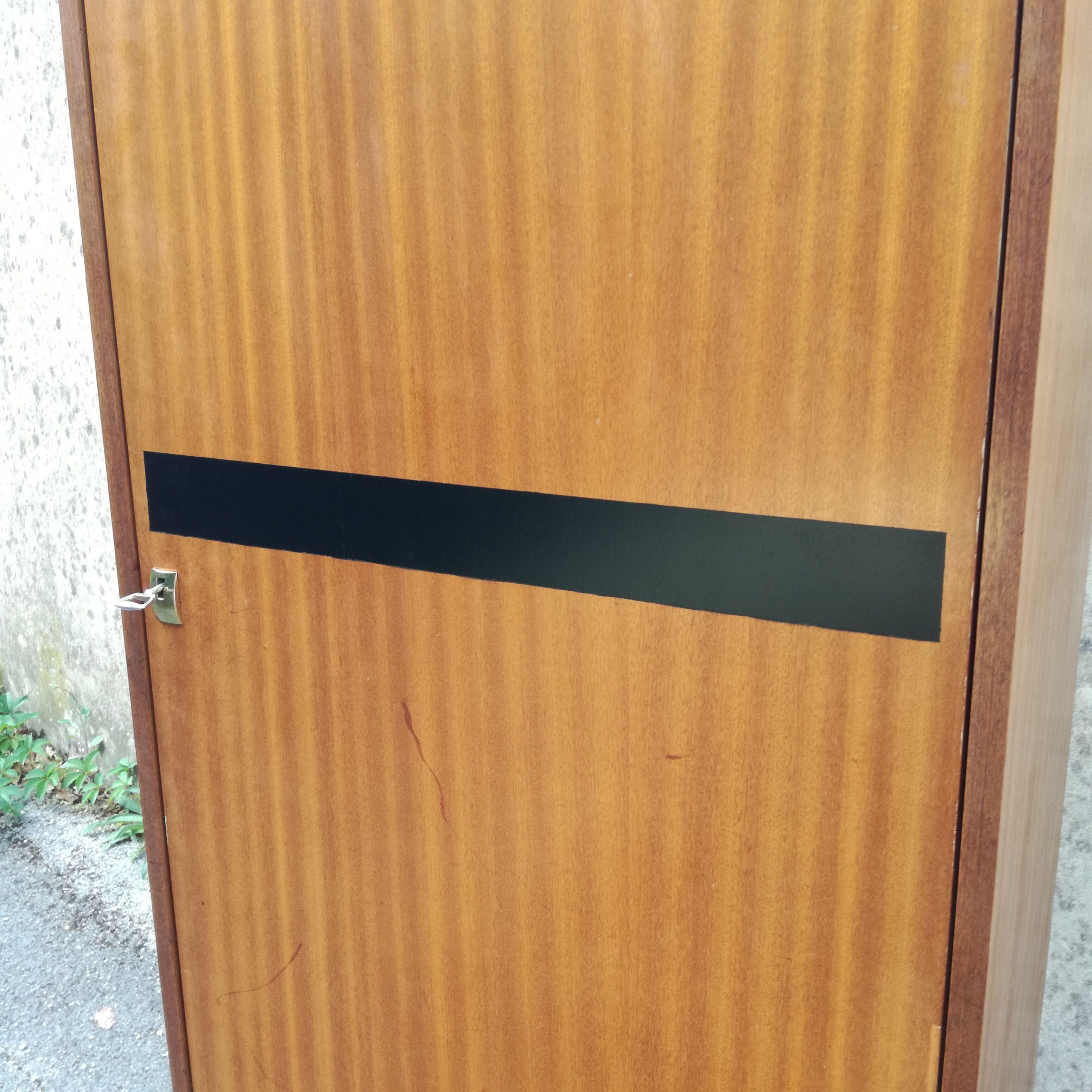 Armoire couleur acajou L65