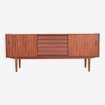 Trio de modèles de buffets Mid-Century en Teck par Nils Jonsson pour Hugo Troeds, Suède, 1960.