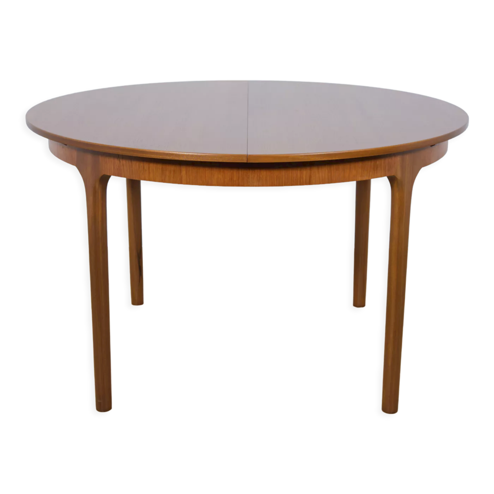 Round Extendable Dining Table from McIntosh, 1960s