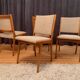 Set of four Cane Back chairs designed by Jens Risom, JO Carlssons, Sweden, 1950s