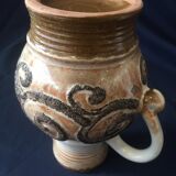 Ceramic jug or pitcher from the strehla fat lava workshops