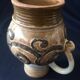 Ceramic jug or pitcher from the strehla fat lava workshops