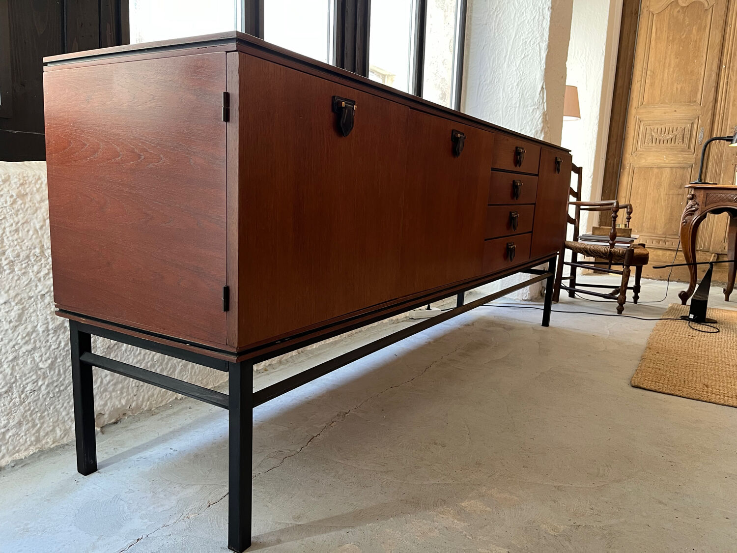 Mahogany Enfilade 1950s