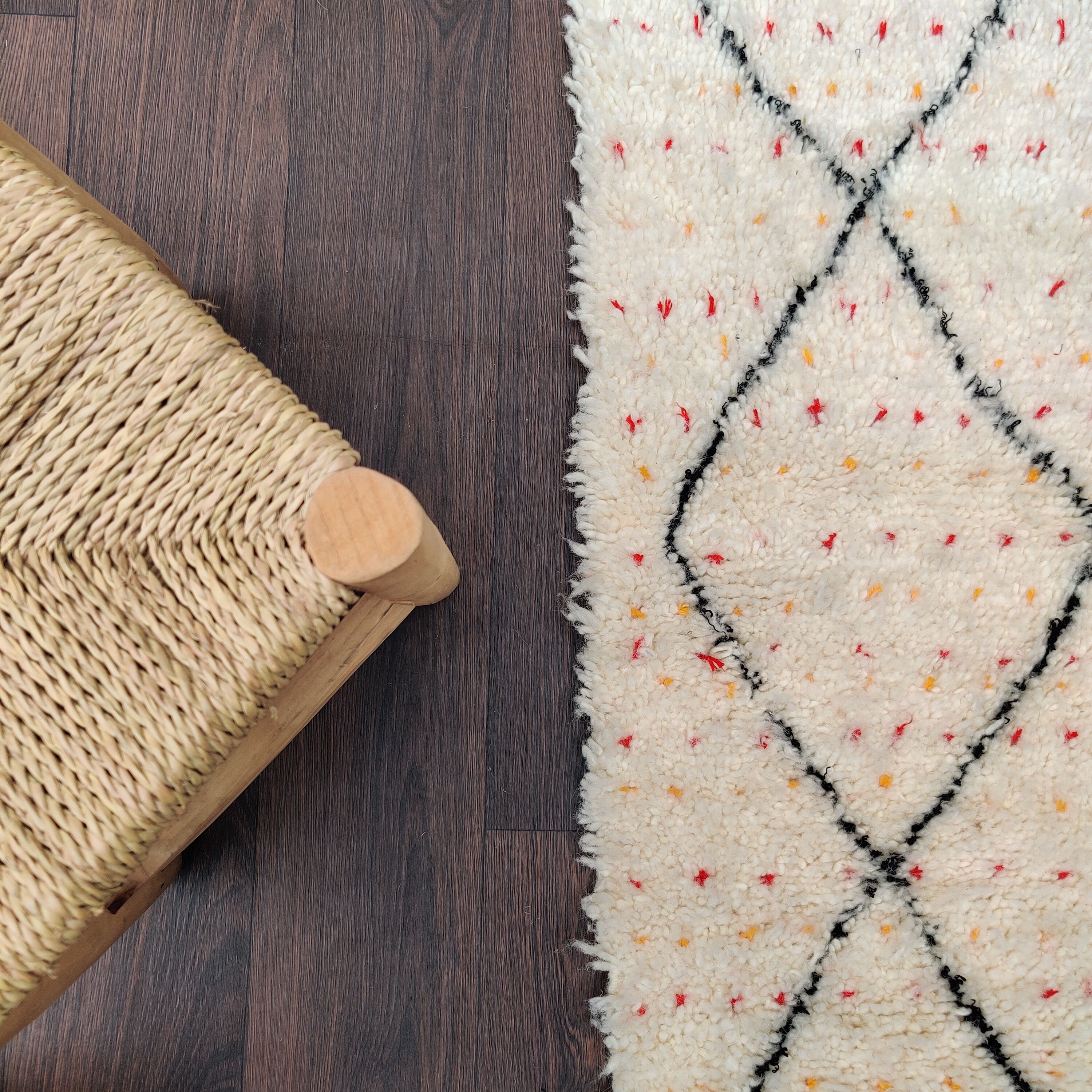 Moroccan berber bedroom carpet