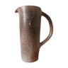 Ceramic pitcher handmade object vase with handle handmade pottery japandi