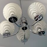 5-globe gloss in frosted or shortbread glass