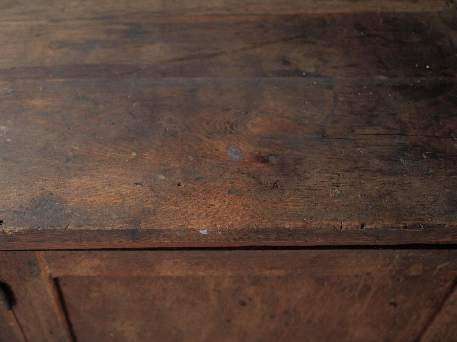 Oak craft furniture, France, circa 1950