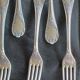 Christofle Marly 12 dessert forks, silver-plated, 17 cm