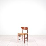 Ensemble de 4 chaises à repas en teck par Peter Hvidt & Orla Molgaard-Nielsen