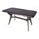 1950s Style Dining Table with Glass Top Lacquered by Enzio Wenk, Italy, 2019