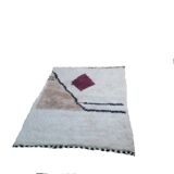 Handmade wool Berber rug 150 X 100 CM