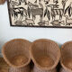 1960s wicker lounge set
