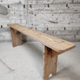 Fir farmhouse bench