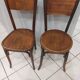 Suite de 6 chaises de Bistrot Baumann et Fischel années 1920