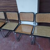 Set of 5 chairs Marcel Breuer B32