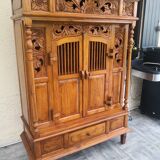 Sideboard, storage unit with 2 doors, 1 drawer, vintage.