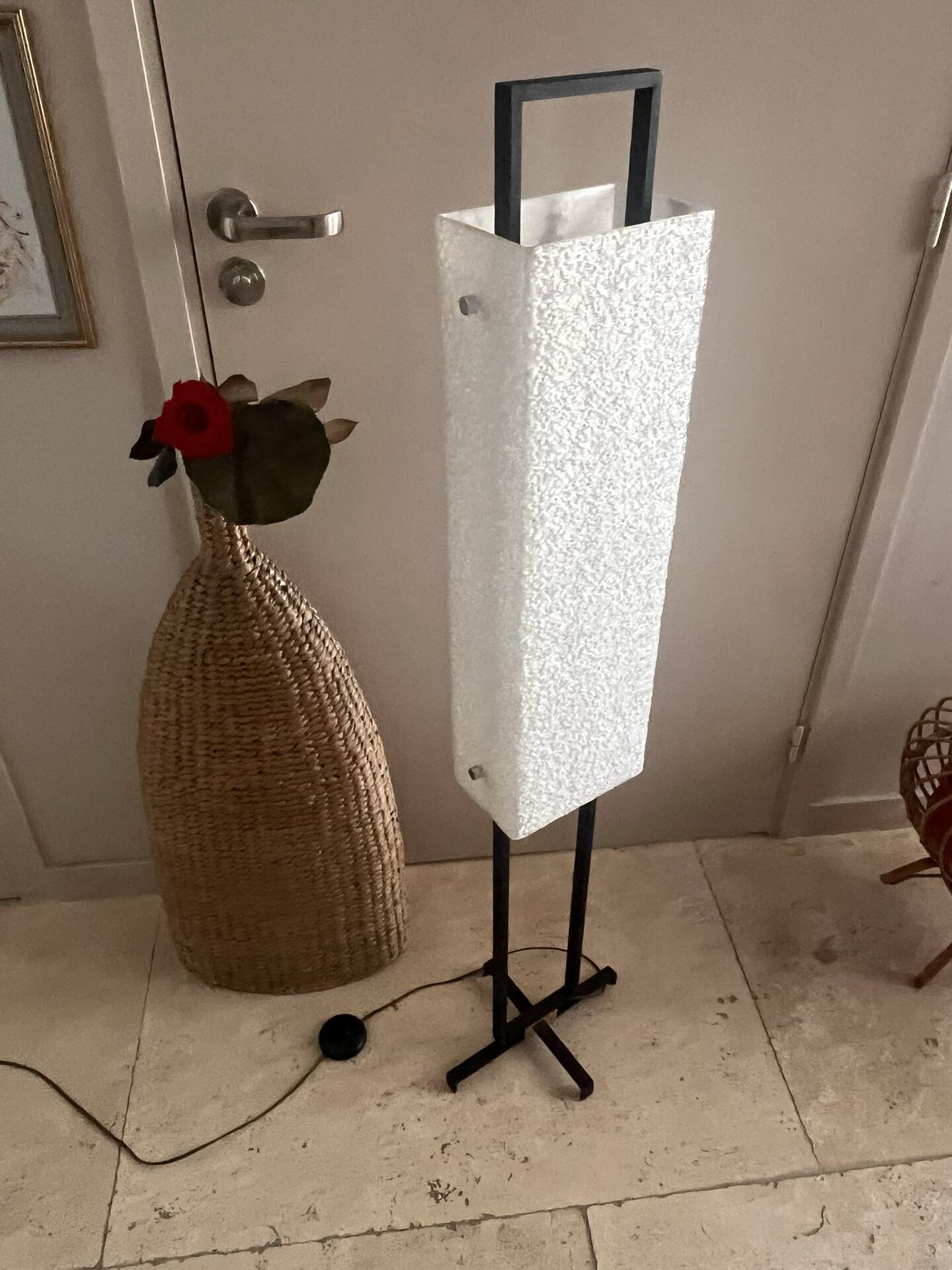 1960s design floor lamp for Arlus