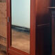 Original Parisian wardrobe with a jagged cornice